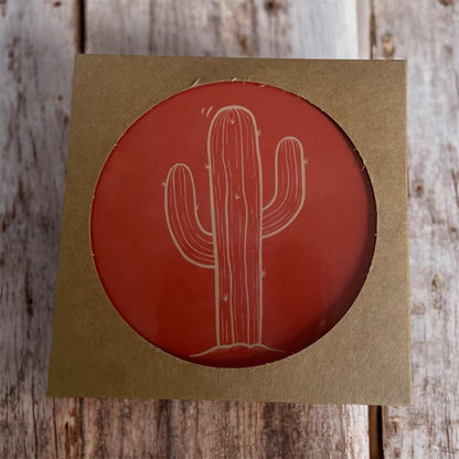 Southwestern Round Drink Coasters Accent Set - Blue, Red, Cream